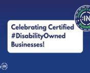 Disability:IN proudly celebrates the diverse experiences of #Disabled business owners like @Heather Cox, President and Co-Founder of @Certify My Company, whose organization has continued to advocate for and support underestimated entrepreneurs with diversity certifications.n nIn this video, Heather shares her #Disability story and professional journey as a business owner, detailing how her disability has benefitted her career as a value add for clients. Despite the absence of a traditional