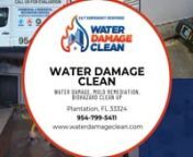 Water damage can wreak havoc on a property, causing structural damage and posing health risks if not properly addressed. In Davie, FL, water damage cleanup is essential to minimize the impact on a property and ensure the safety of its occupants. Prompt action is crucial in preventing further damage and reducing the risk of mold growth.nnWater damage can occur due to various reasons, such as burst pipes, leaking roofs, or flooding. Regardless of the cause, it is important to act quickly to mitiga