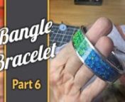 Finally done!In this video, learn how to grind and polish your lovely new bangle bracelet.nnDiamond Grit Sanding Barrels:nhttps://www.musicmedic.com/3m-flexible-diamond-bands.html