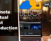 Remote working was already growing in the film world but it grew exponentially in the past year. One tool to help people in post-production be able to connect easier is Bebop Technology (http://www.beboptechnology.com/). I think of it like Dropbox meets TeamViewer. You can access a powerful computer in the cloud, use your favorite creative tools virtually, from anywhere, anytime. All you need is a computer and an internet connection! After listening, kindly feel free to ask questions or offer op