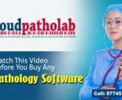 Best Pathology Software With Lab Report FormatFree downloads in Excel File Demo, Diagnostic Centre Clinic Management for Quality, Reporting and Earn Trust for Business. Start Pathology Lab Business Easily. If you have any questions, How to start a Diagnostic Centre Business? This CloudPatholab Software will be the best software to start and grow it as per your vision. Options Available in our Software: Invoice Creation, Cash Receive, Cash Payment, Cash Book, etc Create Diagnostic report Any Ki