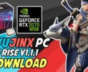 I am running Monster Hunter Rise on my PC with an i7 8700 CPU, 16GB of DDR4 RAM and an RTX 2070 Super graphics card. With this specs I was able to play the game stable 30 fps but when I use the latest custom build for Ryujinx and version 1.1.1 of monster hunter rise. Then I was able to run the game with 60 frames per second and with High Definition Resolution. If you are interested on how I got the game and how to set things up. Then watch my video until the end.nnOfficial Site https://approms.c