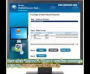 Learn an easy and workable method to reset Windows 7 Professional admin password when locked out of your computer. Unlock your Windows 7 Professional without password.nFree download: https://www.ms-windowspasswordreset.com/download.htmlnWindows Password Reset Professional: https://www.ms-windowspasswordreset.com/windows-password-recovery/professional.htmlnn“How to unlock a computer if I forgot my Windows 7 Professional admin password? I have the only admin account and the built-in administrato