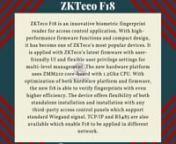ZKTeco F18 Bangladesh &#124; Access Control &amp; Time Attendance Terminal, ZKTeco F18 Price in BD:nPrice: ৳ 9,800nBrand: ZKTeconModel: F18nItem: Fingerprint AttendancenContact No: 01789-636363nStatus: In StocknWarranty: One Yearnnhttps://www.nabihait.com/product/zkte...​nnZK-Eco F18 Access Control with Card &amp; Finger PrintnModel: ZK-Eco F18nLess than 1 second user recognitionnStores 3000 fingerprint templates and 30,000 transactionsnReads fingerprint and/or RFID cards.nBuilt-in Serial and Eth