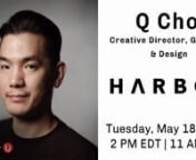 Another Bonus Interview with commercial creative director and designer Q Choi from HARBOR!Join us as we chat with Q about his journey to becoming a Creative Director  and Designer after immigrating to the United States from Korea.nnFor 10+ years, he has been creating graphic designs &amp; motion graphics across different platforms. He has worked at studios such as ViacomCBS, NBC Universal, Google, Wunderman, Prodigious, Nice Shoes, Hinterland, Beehive and DiMassimo Goldstein. nnSome of key