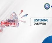 OET LISTENING OVERVIEW from oet