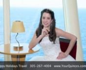 I went on a Happy Holidays Travel Quinceañera Cruise and it was awesome!!!!