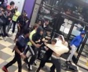 Police In Illinois Have Announced The Arrests Of 8 Teenagers Who Were Involved In A Massive Brawl That Happened Earlier This Week. nWhat Your Watching Is Actual Footage From An Indoor Trampoline Park In Peoria. nnAccording To PoliceThe Arrested Teens Ranged From 13 To 16 Years Old. nnAll Eight Juvenile Suspects Have Been Taken To The Peoria County Juvenile Detention Center.nnIn The Meantime The Fight Remains Under Investigation, As It Is Unclear What Started The Brawl, But The Fighting In The