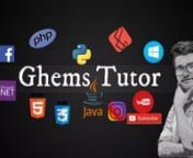 Welcome to Ghems Tutor YouTube Channel
