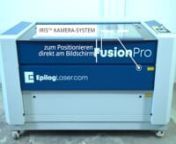 Die neuen Fusion Pro-Laser von Epilog bieten branchenweit die schnellsten Gravuren mit Geschwindigkeiten von 4,20 Meter pro Sekunde bei einer Beschleunigung von 5G. Das IRIS™ Kamera-System ermöglicht in Sekunden eine Grafikpositionierung am Bildschirm.nWeitere Informationen unter https://www.cameolaser.de/laser/co2-laser/epilog-fusion-pro-48/