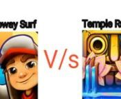 Subway Surf vs Temple Run 2 (Which is better) nnSubway Surf is by SYBO Games :- https://play.google.com/store/apps/de...nn (Android) Subway Surf :- https://play.google.com/store/apps/de...nn(iOS) Subway Surf :- https://bit.ly/SubwaySufersiOSnn(Kindle Fire) Subway Surf :- https://bit.ly/SubwaySufersKindleFire nn(Windows 10) Subway Surf :- https://bit.ly/SubwaySufersWindowsnnnnnnnnnTemple Run 2 is by Imangi Studios nn(Android) Temple Run 2 :- https://play.google.com/store/apps/de...nn(iOS) Temple