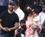 SPOTTED! Shilpa Shetty RETURNS to the city; Arjun Kapoor gets back to work. If there is one celeb who can bring a smile to your face with her social media, then it is none other than Shilpa Shetty. After dropping adorable family videos from her recent vacation in Goa. The actress along with her entire family returned to the city. The Shettys and Kundras looked cute in their casual looks. In other part of the city, Arjun Kapoor was spotted getting back to work after his Goa getaway. WATCH this en