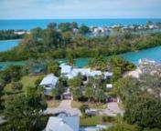 This sprawling bayfront estate is situated on nearly an acre of land with over 160’ of water frontage. The absolutely ideal location affords nearly instant access to the Gulf of Mexico by boat. Fully fenced with a double-gated entry, this luxurious waterfront playground totals over 6,500 SF with a 5,500 SF main residence and an adjacent detached 4-car garage with 1,000 SF of living space above which includes a living room, bedroom, and full bathroom. This mid-century ranch-style floor plan has