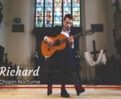 Are you a lover of virtuosic guitar playing? Your event will be a match made in heaven with Richard, who performs sophisticated classical pieces, finger-style jazz and modern sets. nnSee more from Richardn▶️Richard: http://www.anthemmusicagency.co.uk/richardnnWelcome to the Anthem Music Agency Vimeo Channel.nnWe hope you enjoyed this video. If you would like to see more from this act, you can find a full playlist of their videos on our channel. If you&#39;d like to see what some of our other f