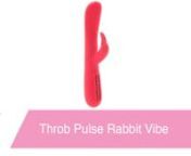https://www.pinkcherry.com/products/throb-pulse-rabbit-vibe (PinkCherry USA)nhttps://www.pinkcherry.ca/products/throb-pulse-rabbit-vibe (PinkCherry Canada)nnIf you&#39;ve managed to drag your eyes away from the hypnotic, fire engine red Throb Pulse Vibe long enough to read all about it, seriously, congratulations! Here&#39;s the thing though, aside from a silky scarlet surface, a beloved double-the-pleasure shape and seven rumbly modes of vibration, the Pulse also showcases a very special double-sided t