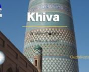 00:56 • Le minaret Kalta Minar et la madrasa Amin Khann01:38 • La citadelle Kunya-Arkn03:15 • Madrassa Abdullah Khann04:13 • Mosquée Juman04:57 • Mausolée Pakhlavan Makhmoudn06:50 • les remparts de la villen07:20 • la vie quotidiennennEmbarquez pour un voyage visuel à Khiva, une pépite d&#39;Ouzbékistan. Admirez le minaret Kalta Minar, la madrasa Amin Khan, la citadelle Kunya-Ark, la Madrassa Abdullah Khan, la Mosquée Juma, le Mausolée Pakhlavan Makhmoud et les robustes remparts