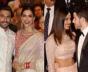 It&#39;s SHOWTIME baby COUPLE FASHION FACEOFF: Deepika, Ranveer OR Priyanka, Nick; WATCH how Bollywood couples glammed up in this THROWBACK video. What happens when Kareena Kapoor Khan, Aishwarya Rai Bachchan, Amitabh Bachchan, Hrithik Roshan, Shahid Kapoor and other celebs attend a wedding? Well, it is full of good looks! This pandemic has surely made us miss celebrity events. Though many celebs got married amidst the pandemic, we miss witnessing all our favourite celebs under one roof. Today, watc