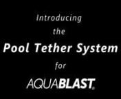 The AquaBLAST® Pool Tether System introduces an innovative new underwater suction cup that tethers AquaBLAST to most pool floor surfaces, allowing full-contact, aqua kickboxing in almost any swimming pool. The tethering system attaches to the AquaBLAST fitness bag to prevent drifting in the pool, allowing you better control and independent movement around the water-filled bag.nnThe bio-inspired suction cup, developed by German researcher Dr. Petra Ditsche, uses a powerful suction grip, and is
