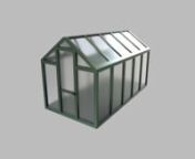 Greenhouse 3D model that I made using Blender and Marmoset Toolbag. You can find this model and more at https://cgtrader.com/pickle55nnThis is a simple video of my greenhouse model being rotated on a turntable. This will allow you to get a good idea of what the model looks like from all sides. The model has a metal frame, glass windows, and a glass door. It is made with a simple, low poly design making it great for video games. The glass material has been separated from the main model material m