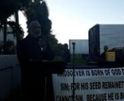 Street Preaching 12/04/2021 at NE 6 Ave and 149th Street in North Miami. Featuring Minister Calton Wells