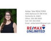 287 Amelia Dr Manchester TN 37355 &#124; Amber TatennAmber TatennMy name is Amber Tate, and I was born and raised in Middle Tennessee. While I have called