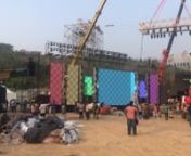 RRR Movie promotion event. nnShiv Industries has done a amazing Trussing set-up in promotion event of RRR Movie which is held in Film city joker maidan. It’s a very big opportunity for us to participate in such a big show and we are thankful for your support.nnWe are pleased to announce that Shiv Industries has successfully completed an amazing truss setup in a promotion event of RRR movie an Indian Telugu-language period action-drama film directed by S. S. Rajamouli and produced by D. V. V. D