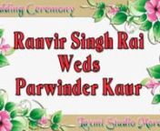 Ranvir Singh Weds Parwinder Kaur 01 from 01 singh singh singh