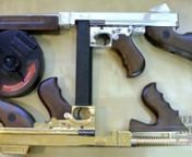 We have some new arrivals in our Canada Replica Airguns Store that some of you who like the more flashy guns may appreciate! What makes a classic Thompson machine gun even better? First of all make sure it&#39;s got an all metal body, then add real wood furnishings and of course cover it in 23 karat gold platting or if you prefer a slightly toned down version, then go with the Chrome plating.nnRead full article here: nhttps://www.replicaairguns.com/2013/9/27/thompson-gold-chrome-aeg-airsoft-rifle-up