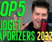Since our last video where we stated the best top 5 dry herb vaporizers, money can buy we have been receiving a lot of questions and suggestions about other great vaporizers that did not make the list. nnIn today&#39;s video, we will be going over all the best budget vaporizers you can get here at Tools420, without having to break to the bank. A lot of the time it&#39;s more important to get better quality flowers rather than the tools you use to consume them so today we will give you the best thing you