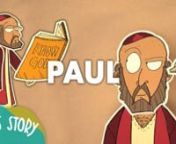 Part of God’s story is about Paul. He went from hating people who loved Jesus to becoming someone who loved Jesus. Quite a change! He would spend the rest of his life getting to know God and telling others about God.nnCheck out more videos (and other cool stuff) at www.CrossroadsKidsClub.net