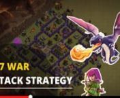 In this video, I will be showing you a powerful TH7 war attack strategy using dragons. Dragons are currently a very useful troop at TH7 because they pack a lot more power than other troops do at the Town Hall Level. To start, let&#39;s take a look at how to use dragons effectively as an attacker in general.nnAlso, If you are looking for bases that will level up your game while also assisting with farming and trophy pushing at the same time, then check this link where you can find the ultimate TH7 ba
