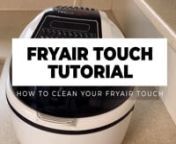 1. Wipe the outside of your FryAir Touch with spray and a damp clothn2. Wipe the inside window of your FryAir Touch with spray and a damp clothn3. The 10L non-stick base is removeable for easy cleaningn4. All accessories can be easily washed by handn5. All accessories are also dishwasher safen6. To carry out a steam clean, add 4 cups of water into your FryAir and a squirt of dishwashing liquidn7. Put your FryAir on the turbo setting and it will steam clean itself! Easy as!nnhttps://fryair.co.nz/