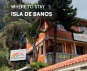 Isla de Banos - Where to Stay in Banos - Ecuador. n#ecuadortravel #bañosecuador #tripscout #visitecuador #andesnn@banos_de_agua_santa @tripscout @isladebanos