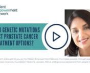 How do genetic mutations impact prostate cancer treatment options? Dr. Himisha Beltran shares how information about genetic mutations play into treatment decisions and discusses the role of PARP inhibitor therapies and immunotherapies.nnDr. Himisha Beltran is Director of Translational Research in the Department of Medical Oncology at Dana-Farber Cancer Institute. Learn more about Dr. Beltran, here: https://www.dana-farber.org/find-a-doctor/himisha-beltran/.