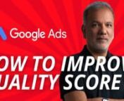 The No.1 Google Ads Coaching and Training Program. Watch Masterclass here: https://offer.sfdigital.co.uk/gadslab/nnAre you stuck with lower quality scores of your keywords in Google Ads campaigns? Not sure where to get started to fix them? Here are some of the proven methods to help you improve your quality score in Google Ads and get your campaigns back on track.nnHow do I improve Google Ads quality score?nnOkay, good question. Let&#39;s open up a tab and go to support.google.com and let&#39;s see what