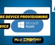 Join our email list by clicking on the link below for free technology-related reports, educational content, and deals on our courses.nnhttps://sendfox.com/makerdemynnAzure Device Provisioning Service is a helper service to Azure IoT hub. DPS provisions the IoT devices to Azure IoT hub automatically without human intervention. nnMillions of IoT devices can be provisioned to Azure IoT hub in a secure and scalable way using DPS.nnClick on the link below to register for early access at a discounted