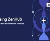 In this two-and-a-half-minute tutorial, we cover how ZenHub brings Team Collaboration, Project Management, Advanced Reporting (Burndown Reports, Velocity Reports, Release Reports, Cumulative Flow, Control Point Reports for Lead Time), Roadmaps, and Automated Workflows for Team Workspaces to GitHub Issues! From Scrum to Kanban, or your own unique workflow, ZenHub keeps your team lean and Agile. Try ZenHub for free today at https://zenhub.comnn(music by bensound.com)nnnnZenHub is the BEST Agile/Sc