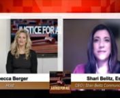 Join Rebecca Berger, Esq. host of RVN TV’s Justice for All as she talks to her guest Shari Belitz, Esq., CEO of Shari Belitz Communications LLC.