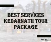 We will tell you about the Kedarnath package, in which Chardham Yatra is done by helicopter, its price is 1,39,999 per person during twin sharing, it lasts for two days, after that it is Chardham Ex Delhi, its price is 42,999, it lasts for ten days. Next is Do Dham Yatra by Helicopter it costs 90,999 it runs for 1 day Next is Chardham - Ex Haridwar its price is 33,999 It runs for 8 days in Do Dham - Ex Haridwar Its price is 18,999, it lasts for 4 days, in all these packages you will be provided