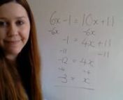 Solving Equations Unknowns on Both Sides Positive Coefficients of x.mp4 from xmp4