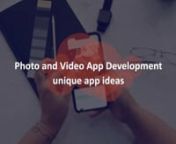 Looking at the success of these top photo &amp; Video editing apps, if you have made up your mind to invest in photo and video app development, here’re unique ideas that can capture maximum users’ attention.nnHere are ideas for improving productivity with mobile appsnhttps://www.amarinfotech.com/portfolio/nnnWho are we?nnWe offer Web Mobile App Development Agency, Travel &amp; Aviation Technology, Blockchain, AI, IoT Solution Provider Company and hire our dedicated developers in USA, India,