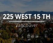 225 West 15th Vancouver | Amar Manuel from amar th