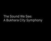 The 23rd in an ongoing international series of collaborative cinematic adventures, The Sound We See: Bukhara was filmed on Super 8 and processed with local green tea and hazorispan (