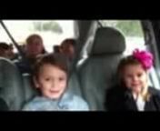 Here it is sung by a van full of kids who sound like they have heard the song a few times. I Love it!