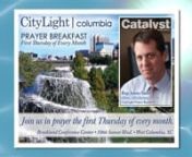 CityLight Prayer BreakfastnSpeaker: Rep. James Emerson Smith, Jr.nSC House of Representativesnn7 AM Thursday, Mar. 1, 2012nBrookland Conference Center n1066 Sunset Blvd., W. Columbia, SCnnThe Faith Based Committee of the South Carolina Coalition for the Children of Military Families invites you to join us in prayer for the Children of Military families.nnJames is a 44-year-old Columbia native, married to Kirkland T. Smith of Mt. Pleasant, SC. They have three sons, James “Emerson” Smith III,