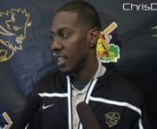 http://www.ChrisD.ca Manitoba Bison men&#39;s basketball introduces one of its new team captains from Atlanta, Georgia.