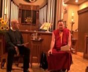 This is the 3rd dialogue between Tibetan Buddhist monk Lama Marut and Episcopal Priest Brian Baker, held at Trinity Episcopal Cathedral in Sacramento, California on September 4 2011.This 4th segment focuses on the Christian disciplineof love.Lama Marut reads Christian texts on love and then he and Dean Baker discuss them.