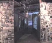 Video projection, mirror, wood, sound and scentn8’ x 6’-2’ x 3’   2005nnnnexcerpts from the articlen“Gallery’s Title Couldn’t Be More Fitting”, written by Dan Bischoff,nwhich appeared in The Star Ledger, May 13, 2005:nnn “…City Without Walls gallery in Newark [is] hosting an unusual video installation by Ginger Andro and Chuck Glicksman, with music by Jim Papoulis and photo collages by Robert Herman, called