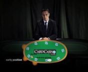 CardCasino.com připravilo pokerovou školu pro své začínající hráče. Osmi lekcemi Vás bude provázet Václav Rychtařík a vysvětlí vše co by měl znát každý hráč nežvůbec usedne k pokerovému stolu.