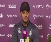 Burnley manager Vincent Kompany said the reason he is in football is for tough games like facing Newcastle